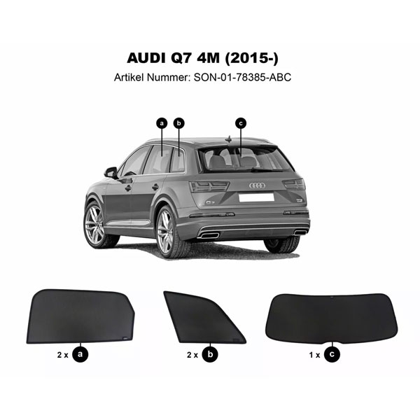 Sonnenschutz Insektenschutz 4M ab 2015 ClimAir Sonniboy Audi Q7 Typ 4L 