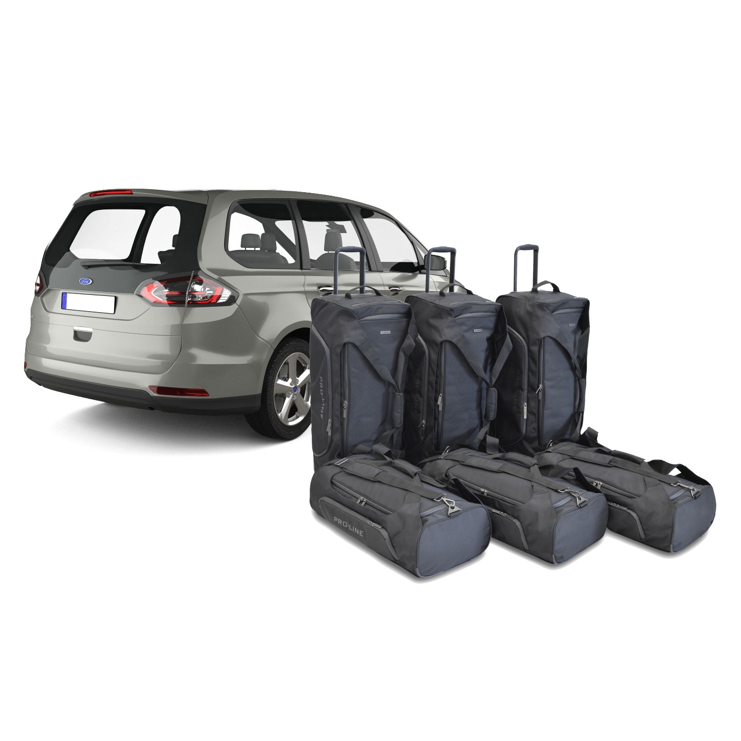 Car Bags Pro.Line F10901SP Ford Galaxy Bj. 15- Reisetaschen Set