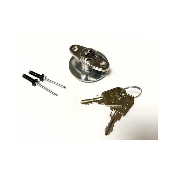 KAMEI 52056 Hebelschloss inkl. 2 Schlüssel für Corvara-Dachboxen (rechts öffnend)