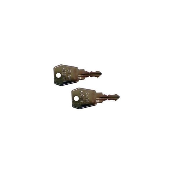 KAMEI Schlüssel Nr. 25520 für Dachbox (2 Stück)