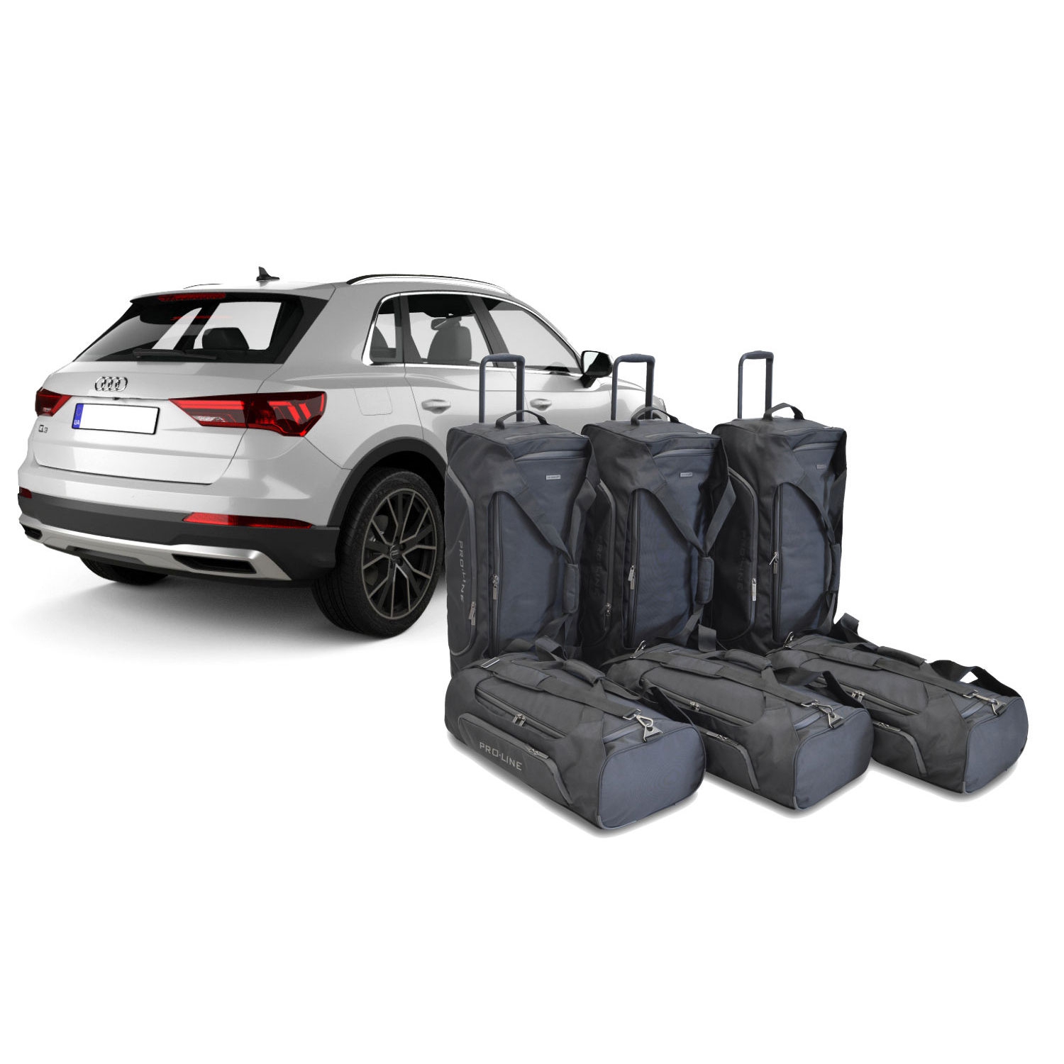 Car Bags Pro.Line A24201SP AUDI Q3 Bj. 18- Reisetaschen Set