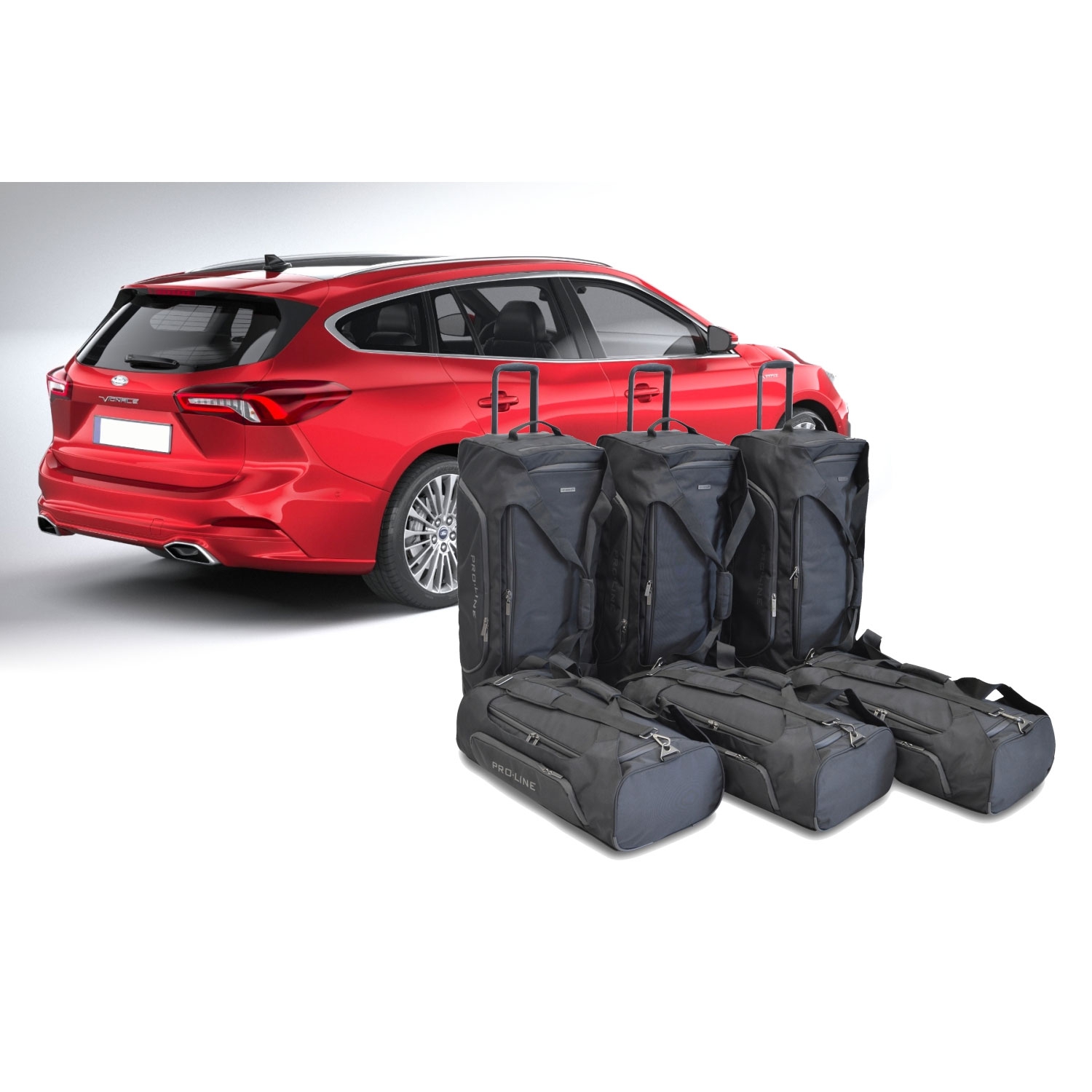 Car Bags Pro.Line F11501SP Ford Focus Turnier Bj. 18- Reisetaschen Set