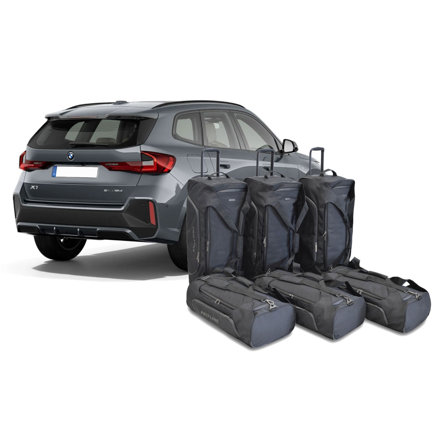 Car Bags Pro.Line B16501SP BMW X1 Bj. 22- Reisetaschen Set
