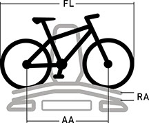 Fahrradträger Atera Strada DL3 mit Erweiterung für 4. Fahrrad in
