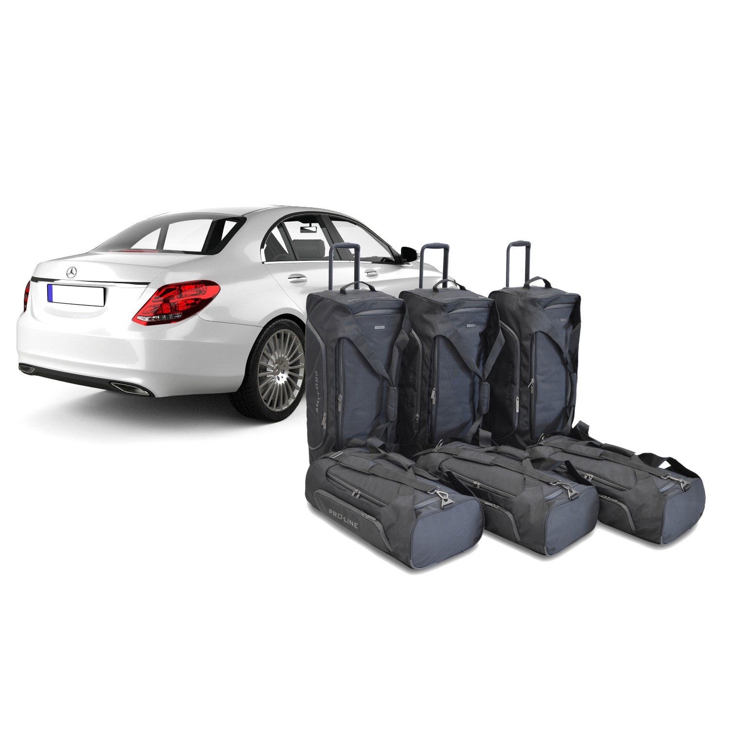 Car Bags Pro.Line M25301SP Mercedes C-Klasse 4-Türer Limousine (W206) Bj. 21-heute Reisetaschen Set