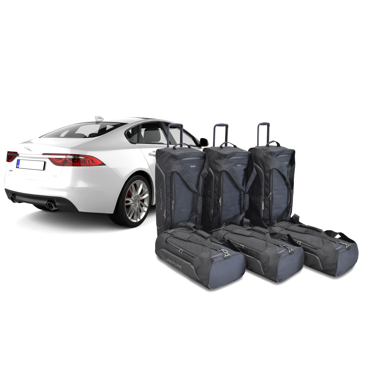 Car Bags Pro.Line J20301SP Jaguar XF Bj. 15- heute Reisetaschen Set