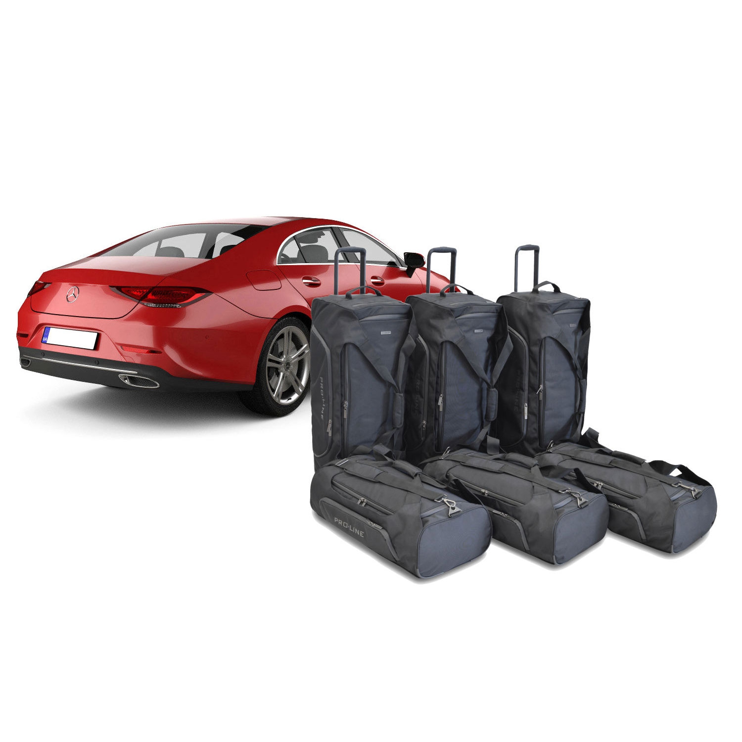 Car Bags Pro.Line M24301SP Mercedes CLS (C257) Coupe Bj. 18- Reisetaschen Set