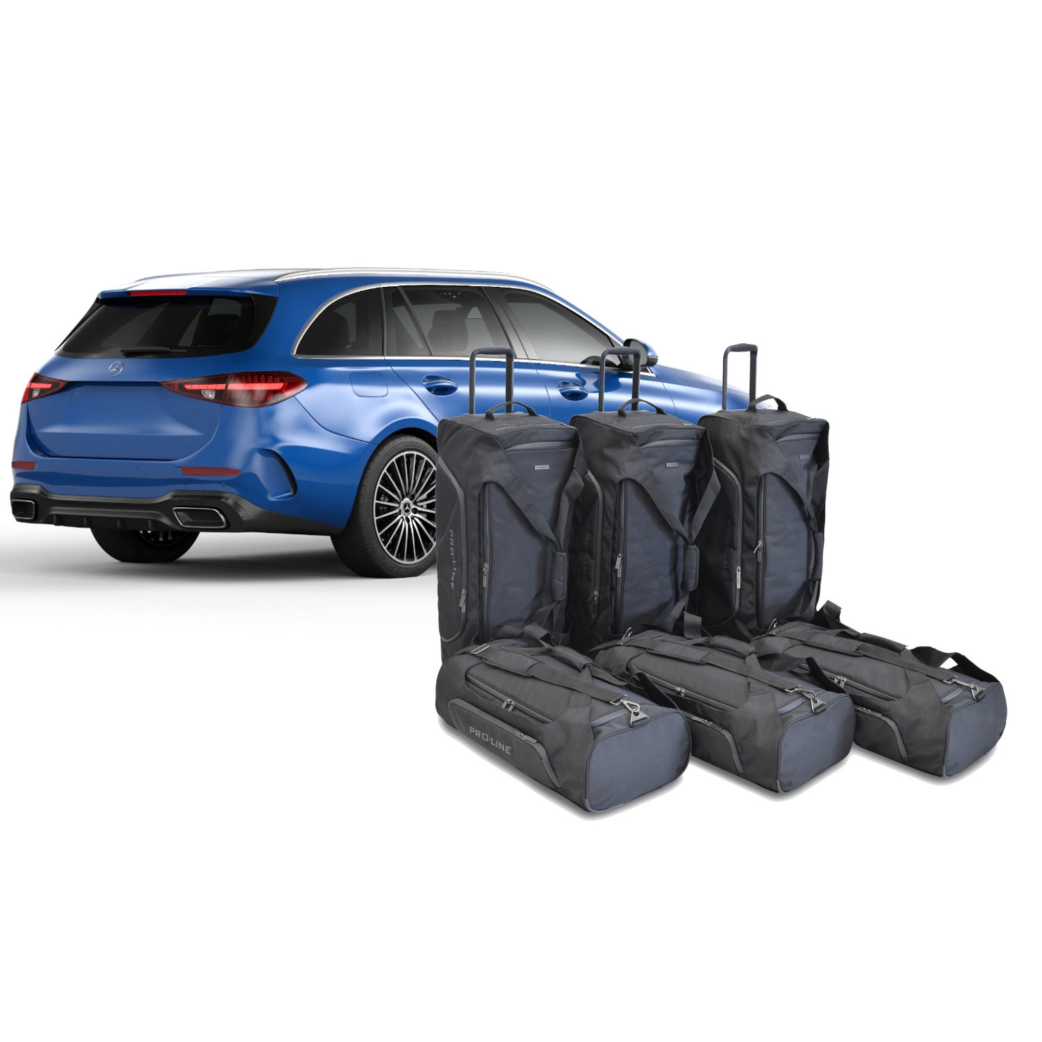 Car Bags Pro.Line M25601SP Mercedes C-Klasse Kombi (S206) Bj. 21-heute Reisetaschen Set