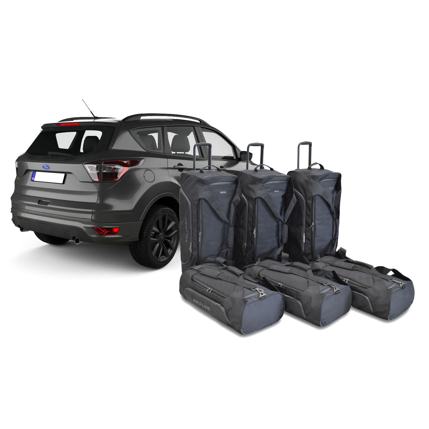 Car Bags Pro.Line F11801SP Ford Kuga PHEV Bj. 19- Reisetaschen Set