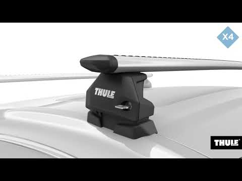THULE Dachträger Evo SquareBar 7107 7125 7194