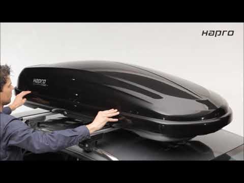 Dachbox Hapro Traxer 8.6 Silver Grey 530 Liter 215x90 cm - geprüfte B-Ware