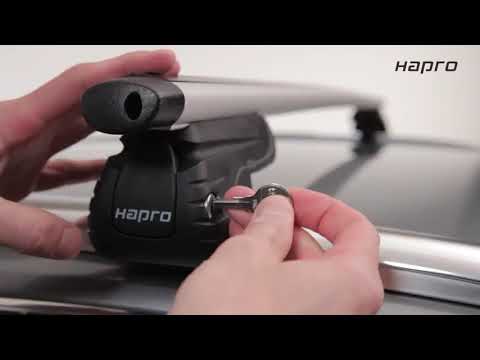 HAPRO Cronos Aero 1 Dachträger Alu Aeroprofil 31110