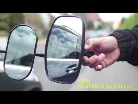 EMUK Spiegel 100903 Caravanspiegel für Fahrzeuge mit Wohnwagen